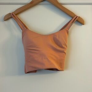 Lululemon Like a Cloud long line bra | Size 4 | Sunny Coral | GUC